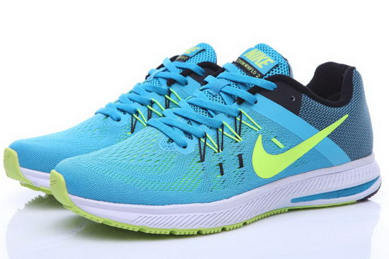 Mens Nike Zoom Winflo 2 Blue Fluorescent Green 40-44 Discount